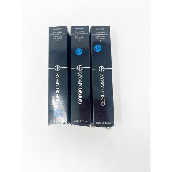 Georgio Armani neo nude true-to-skin natural glow foundation 11.5 Deep Peach 35M - Picture 6 of 6